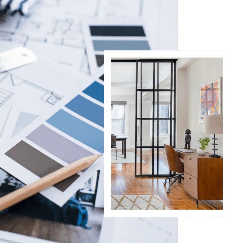 We design apartments, homes, nurseries, offices, businesses!