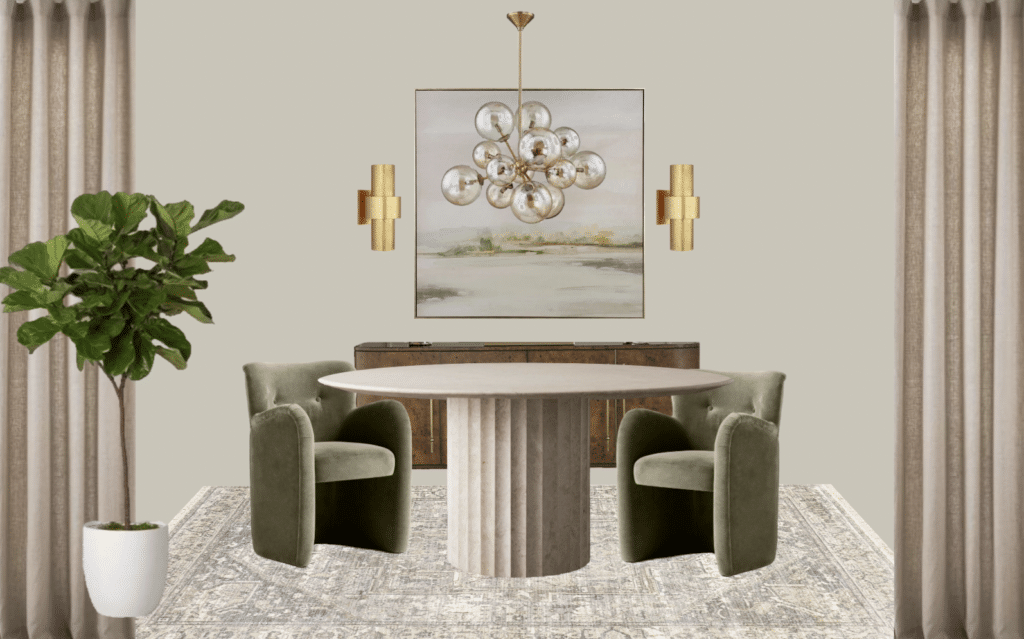 DINING ROOM MOOD BOARD OPT 2