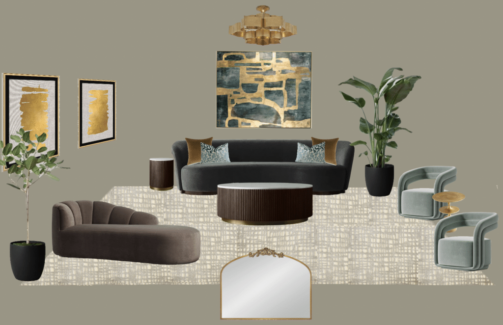 LIVING ROOM MOOD BOARD