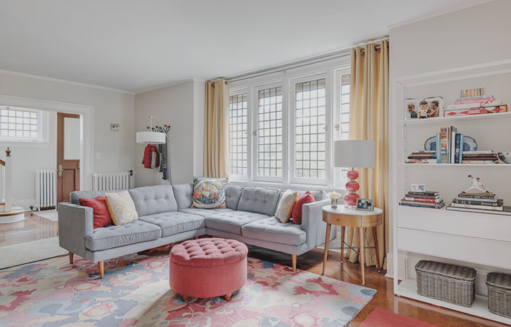Before and after interior design NYC