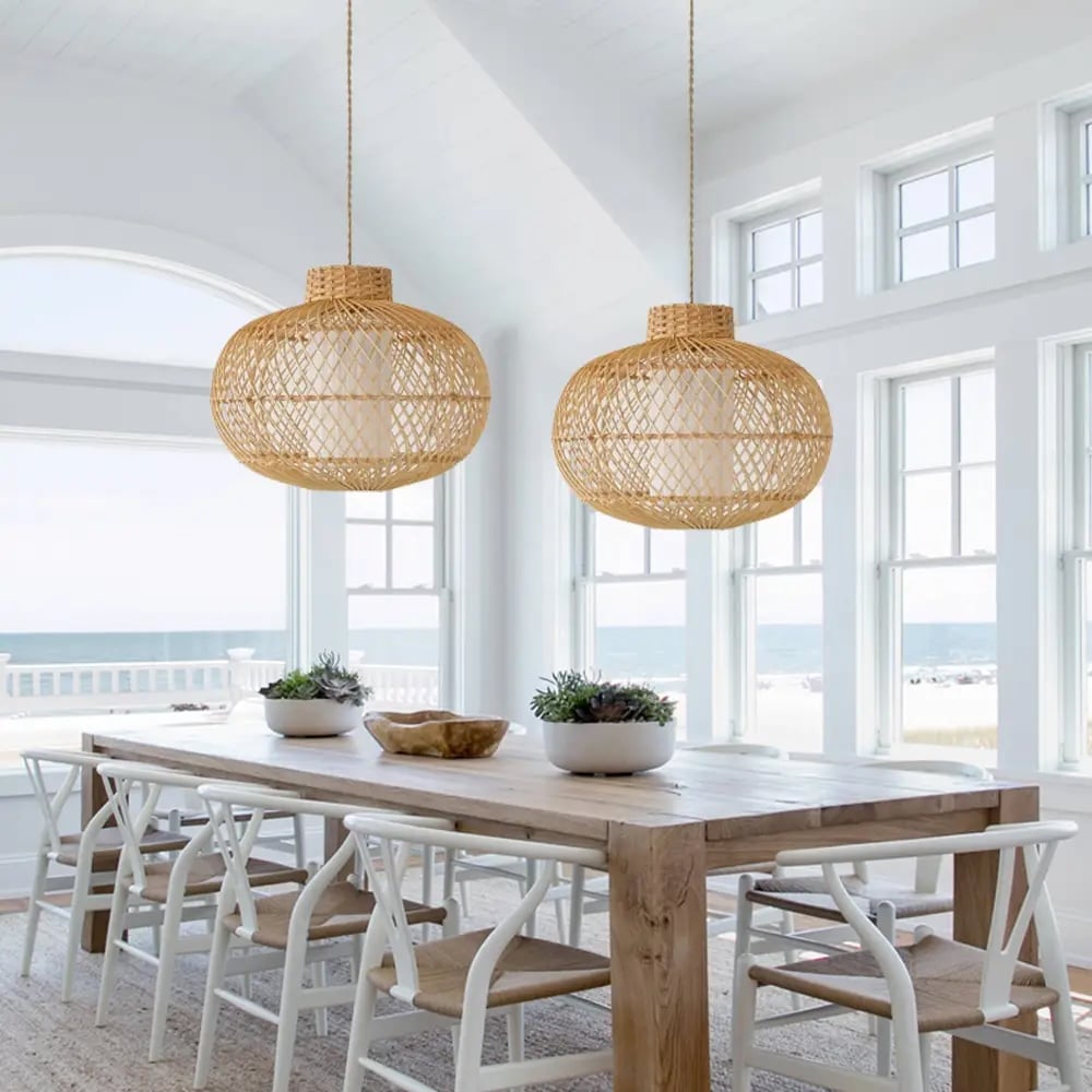 Boho Pendant lighting for dining room design ideas