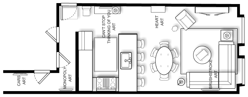 LIVING ROOM FLOORPLAN