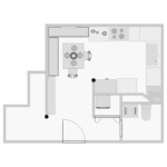 Sophisticated Mid-Century Prewar, Kitchen