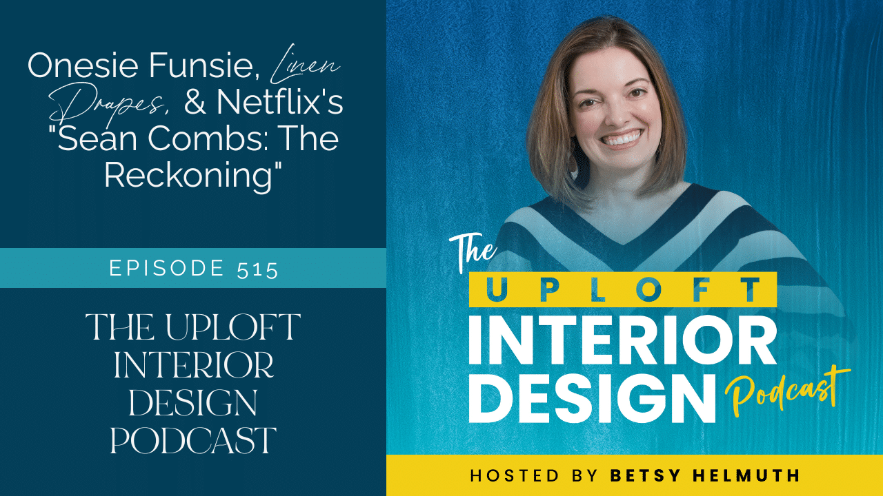 Onesie Funsie, Linen Drapes, & Netflix’s “Sean Combs: The Reckoning”